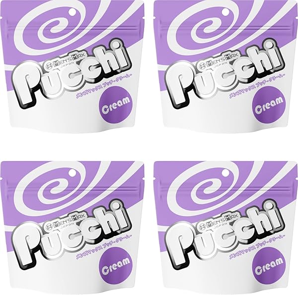 メンズマックス プッチ クリーム 4個セット【ローション不要のポケットオナホール】