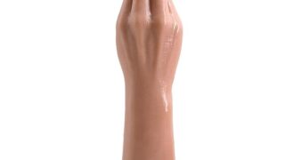 膣肛門拡張ディルド アナルプラグ 吸盤式バイブレーター固定使用ディルド手型大人おもちゃ(スキントーン)