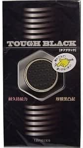 耐久持続力＆厚膜黒凸起！タフブラック 厚膜黒凸起コンドーム １２個入