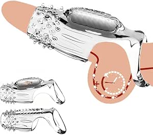 ペニスサックsex toys 振動機能付きペニスカバー（2個入り） ぺにすさっく性具 コックリング たはカップル用…