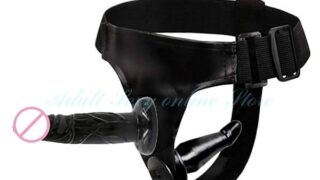 ダブルペニスディルド大人の大人のおもちゃ双頭バンド字型弾性ガードルとディルド大人の大人のおもちゃ女性のカップルセッ…