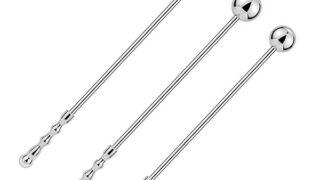 Amazon – Alips 3点セット あなるプラグ ステンレス あなるぶらぐ アナルプラグ ハンドル付き アナルビーズ 両頭使用可