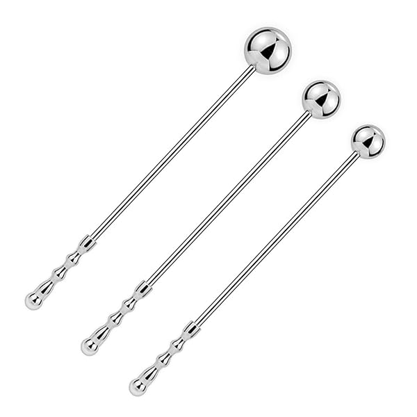 Amazon – Alips 3点セット あなるプラグ ステンレス あなるぶらぐ アナルプラグ ハンドル付き アナルビーズ 両頭使用可