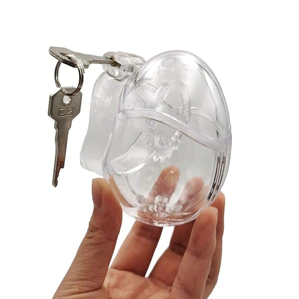 sm – 男性用のとげリング陰嚢ボールストレッチャーコックケージBDSM大人のおもちゃで完全に拘束された睾丸で包まれた男性の…