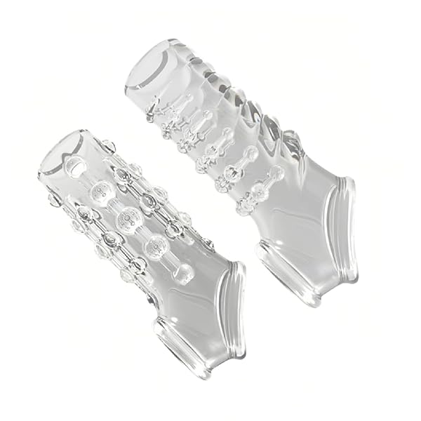 sm – GOODLAND ペニスサック ペニスリング ペニス拘束具 2点セット 陰茎袖 高弾力 シリコン製 脱落防止 SM…