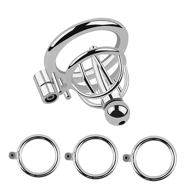 sm – Hitasi 貞操帯 男性用 ステンレス 貞操ケージ貞操たい プジー付き コックケージ 痛みがない ペニス拘束具 …