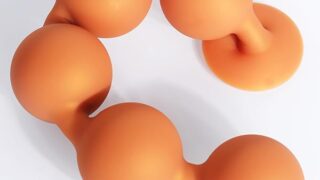 Ifukensアナルビーズ超ビッグアナルボールアナルプラグ シリコンアナル拡張ディルド 極太サイズ 吸盤付ロング柔…