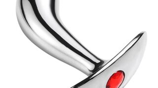 Ifukens アナルプラグ ステンレス アナルグッズ アナルディルド 初心者 細いアナル拡張 アナル開発 親指型…