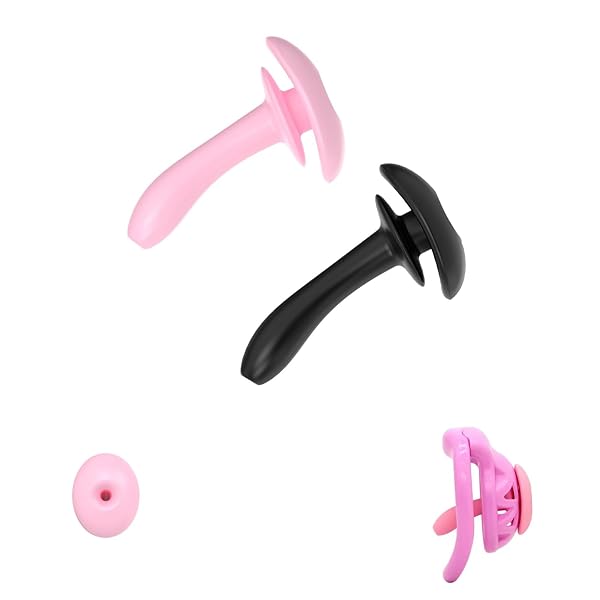 sm – KKSEXY貞操帯用尿道プラグアクセサリーシリコン製中空貫通式ペニスプラグ 貞操体装着したまま排尿可能な取ズレ落ち…