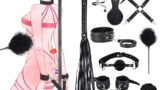 Ninonly SMグッズ SMセット 拘束具 11点セット 束縛具 SMプレイ 首輪 手枷 足枷 口枷 アイマス…
