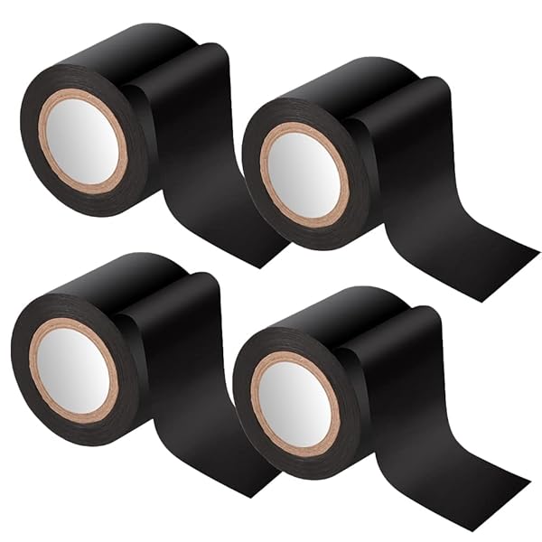 Ninonly ボンテージテープ SMグッズ 16M長さ 拘束テープ SMテープ 静電気 簡単拘束 非粘着 4点セ…