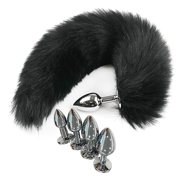 Orirya アナルプラグ 尻尾 大人のおもちゃ かわいい 猫 キツネ コスプレ セクシー SMプレイ アナル拡張…