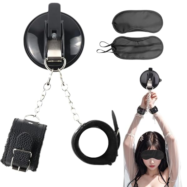 sm – SMグッズ SMベルト 強力吸盤 SM手枷 拘束具長時間強力に吸着状態をキープ 吸盤束縛ブレスSM拘束 束縛具 縛…