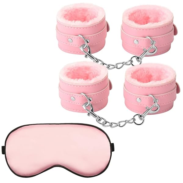Sexyhot SMグッズ SM拘束具 手錠 足錠 アイマスク ベッド拘束 アダルトグッズ SMプレイ SMコスプ…