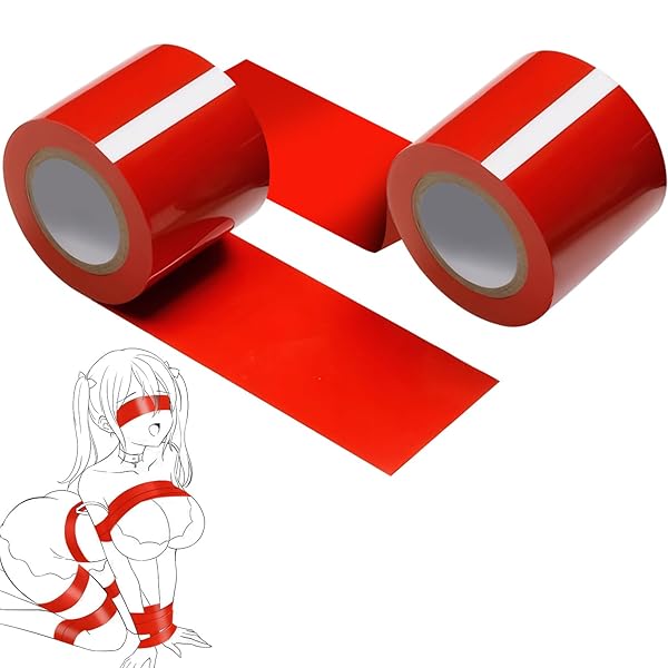 Sexyhot ボンテージテープ 拘束テープ SMテープ SMグッズ 簡単拘束 非粘着 静電気 SM縛り 調教グッ…