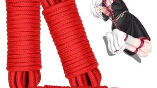 Soxeeh SMグッズ SMセット SM 拘束ロープ 縄 亀甲縛り ひも 長さ10M 3本セット(レッド)