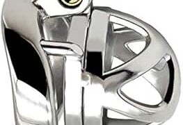 sm – Tibemi貞操帯 男の娘用 贞操锁 短い貞操体 男性 極小 貞操具 メンズ フラット貞操帯 304ステンレス 貞…