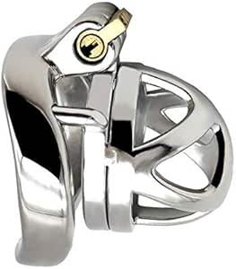 sm – Tibemi貞操帯 男の娘用 贞操锁 短い貞操体 男性 極小 貞操具 メンズ フラット貞操帯 304ステンレス 貞…