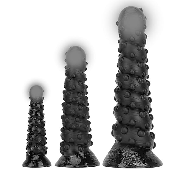 Tsukitoy アナル ディルド 吸盤付きアナルプラグイボイボ付き極太ディルド 直径5cm以上 男性 女性用アナ…