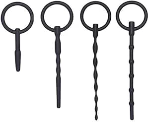 Amazon – Tsukitoy 尿道プラグ シリコン製 ミニ尿道ブジー リング付き初級者向け 男性用 プラグ ｓｍプレー 大人の…