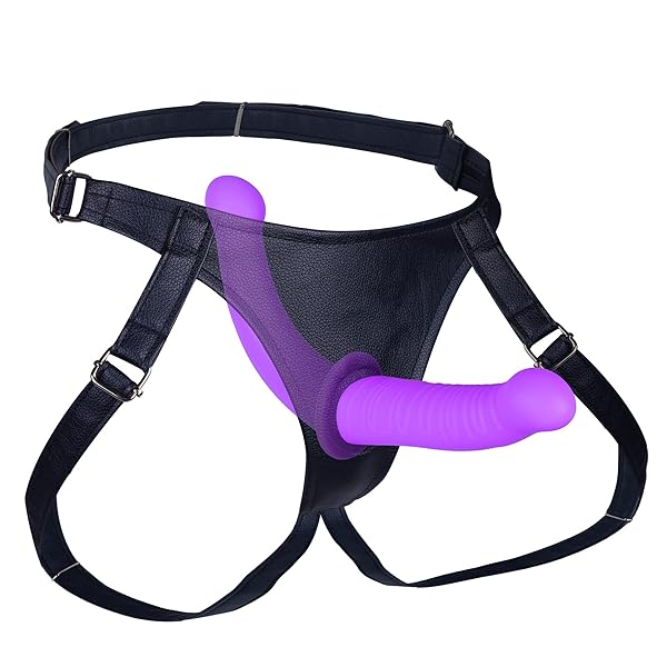 Ttigerella ペニスバンド ペニバン ダブルディルド レズ用双頭こけし レズ用ディルド SMグッズ 31c…