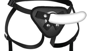 Xing Zhan ペニスバンド ペニバン ペニスズボン 透明デイルド付け ディルド ペニスサック ペニスバンドペ…