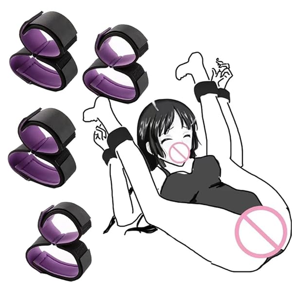 YFFSFDC SMグッズ 拘束具 SM手枷 SM足枷 束縛具 手錠 足枷 開脚 拘束具 両足拘束 ベルト 大人の…