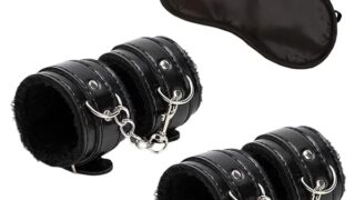 YFFSFDC 拘束具 SMグッズ アイマスク ブラック 束縛具 手錠 拘束具 大人の 手錠 目隠し 大人の玩具 …