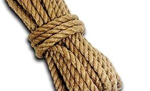 Amazon – 高級麻縄 -阿羅- φ6.5mm/10M 蜜蝋処理済