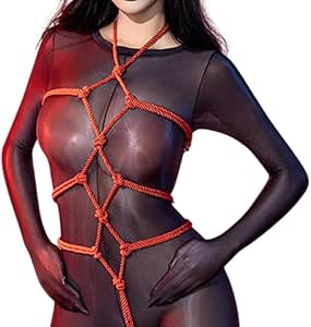 亀甲縛り SM コスプレ 衣装 拘束具 女性 ロープ 縛りプレイ SMプレイ 女性用 アダルト 変態プレイ 初心者…