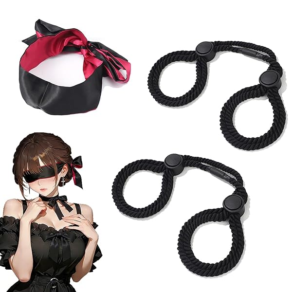 sm – 拘束具 SMグッズ アイマスク ブラック 束縛具 手錠 拘束具 大人の 手錠 目隠し 大人の玩具 SMコスプレ 束…
