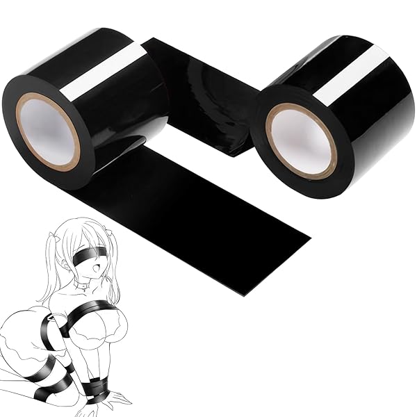 sm – ボンテージテープ 拘束テープ SMテープ SMグッズ 簡単拘束 非粘着 静電気 SM縛り 調教グッズ 男女兼用 1…