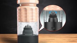 電動オナホール 電動式充電式 無段変速振動 18禁 分解式設計3D立体チャンネル つやつや 高弾性 強力な吸引力 …