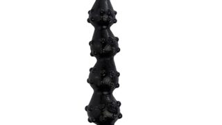 sm – アナルプラグ アナル用拡張 五つビーズ イボ付き 外出用 柔軟 最大直径約40㎜ SM アナル調教 アナル拡張