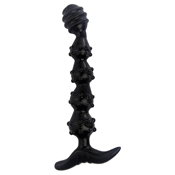 sm – アナルプラグ アナル用拡張 五つビーズ イボ付き 外出用 柔軟 最大直径約40㎜ SM アナル調教 アナル拡張