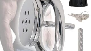 sm – 貞操帯 貞操具 ステンレス鋼 貞操ロック 貞操ケージ 男性フラット 拘束具 コックロック 錠付貞操装置 コックケー…