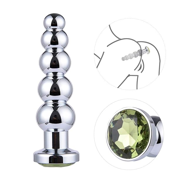 ディルド – アナルプラグ アナルビーズ 連珠式 アナルの拡張開発挿入 肛門や前立腺マッサージャ sm アナル調教 セックス道具…