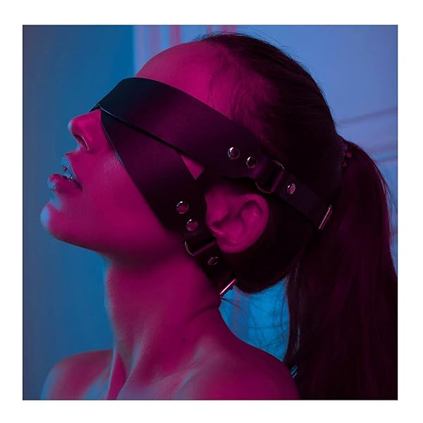 SM – 目隠しsmグッズ アイマスク アダルトグッズ拘束具多機能アイマスクPU smっぽくなり神秘雰囲気 調整可能男女兼用…