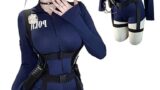 コスプレ セーラー服 ポリス 警察 婦人警官 制服 セクシー 可愛い かわいい かっこいい レオタード ハイレグ …