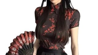 セクシー チャイナ チャイナドレス メイド ドレス チャイナ 服 コスプレ ゴスロリ 花柄 可愛い ロリータ ワン…