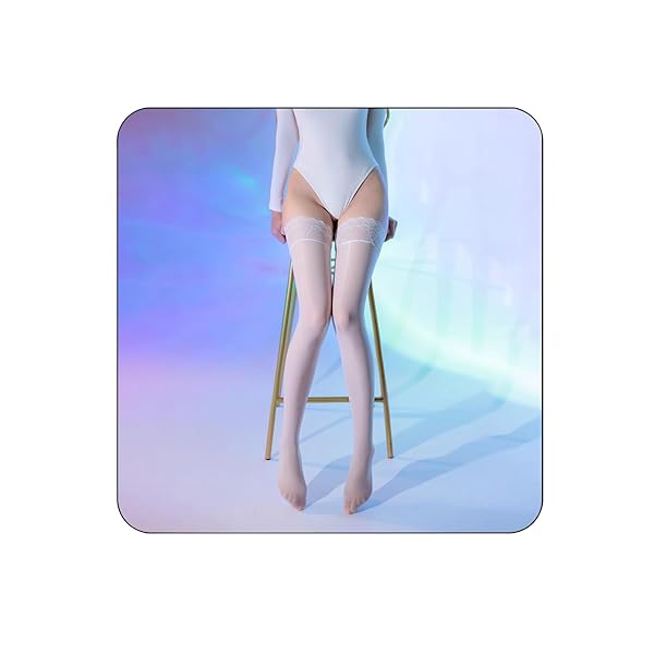 光沢 ニーハイストッキング コスプレコスチューム ニーハイソックス レディーズ ストッキング ロリ系 セクシー 美…