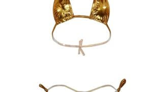 [ブラックオーメン] マイクロビキニ コスプレ 蛍光 メタリック 光沢 マイクロ水着 セット レディース セクシー…