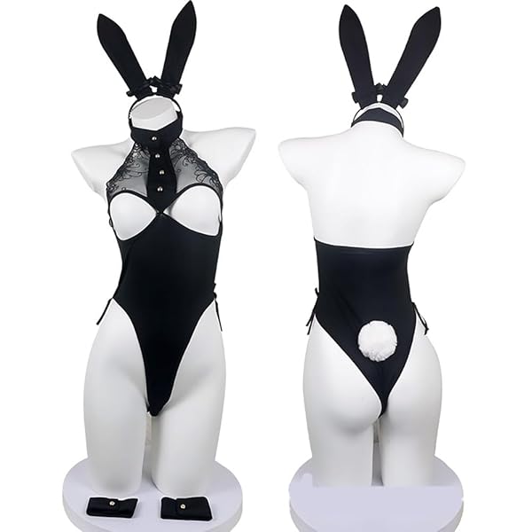 [シダーエイト] 逆バニー レディース バニーガール コスプレ セクシー ハイレグ バニー コスチューム