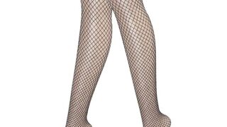 ランジェリー – 網タイツ コスプレ セクシー ストッキング あみタイツ 仮装 コスチューム レディースファッション (ブラック)