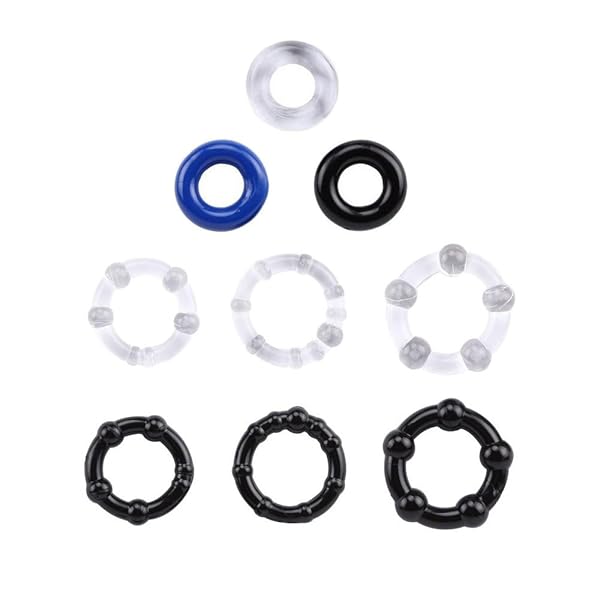 ペニスリング バンプ コック リング 射精管理 遅延小道具 高弾力 ペニス トレーニング 器具 大人のおもちゃ 男…