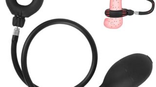 ペニス吸引ポンプ ペニス インフレータブル ペニスポンプ シリコン ペニスリング 調整可能 ペニスマッサージ リン…