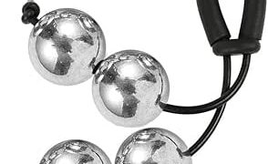 ペニスリング 男性用コックリング ペニス 金属 自由に調整可能ペニス牽引器 ぶら下げビーズ付き ぺニス拘束具 重量…