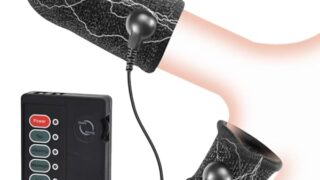 ペニスリング 男性用 コックリング 電動バイブ ローター 電撃ショック 電動 亀頭バイブ ペニスサック アダルトグ…