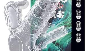 ペニスサック 激震 クリ覚醒 貫通 ペニスリング ミニローター クリトリス刺激 イボ&螺旋ヒダ刺激 柔らかい 繰り…