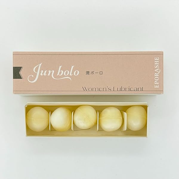 潤ボーロ（ジュンボーロ）固形潤滑ゼリー ラブローション 更年期の性交痛 無添加 口に入っても安心 相手に気づかれな…